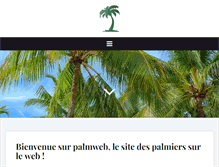 Tablet Screenshot of palmweb.fr